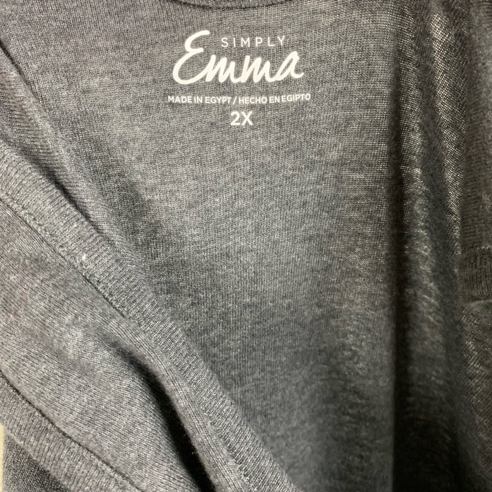 Simply Emma Plus Size Tank Top - Picture 4 of 4